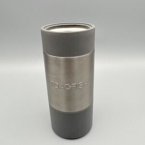 Toadfish Non-Tipping Slim Can Cooler 12oz Cans Double‎ Wall Stainless Steel